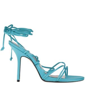 NCUB Azure Sandals Textile Fibres - Blue