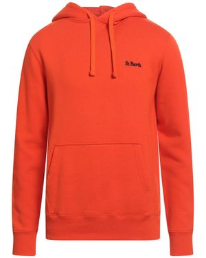 Mc2 Saint Barth Sweatshirt Cotton, Polyester - Orange