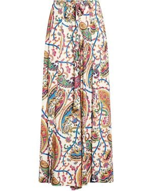 Etro Pants Viscose - White