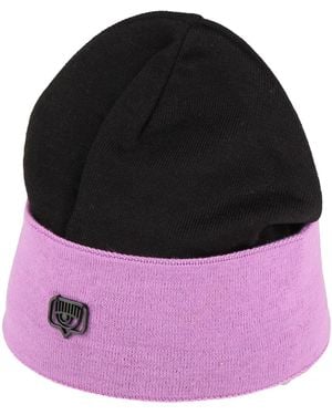 Chiara Ferragni Hat Acrylic, Wool - Black