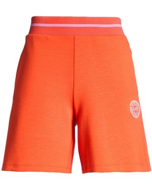 EA7 Shorts & Bermuda Shorts Viscose, Polyester, Elastane - Orange