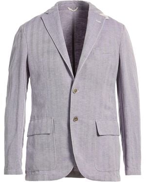 L.B.M. 1911 Lilac Blazer Linen, Cotton - Purple