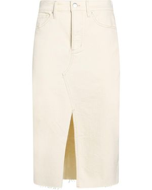 Veronica Beard Jeansrock - Natur
