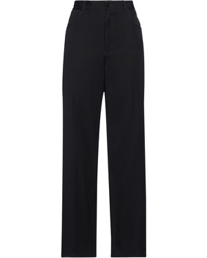 Jil Sander Trousers Virgin Wool - Blue