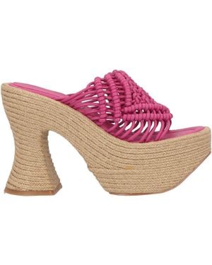 Paloma Barceló Sandalias - Rosa