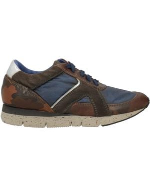 O.x.s. Sneakers Leather, Textile Fibers - Brown