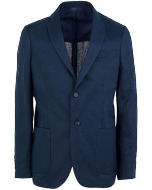 8 by YOOX Suit Jacket - Blue