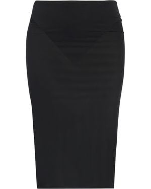 Courreges Midi Skirt - Black