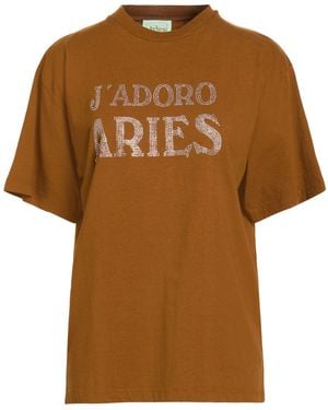 Aries T-Shirt - Brown