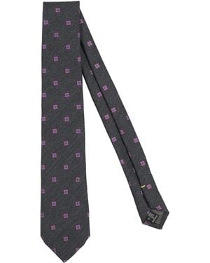 Canali Corbata Y Pajarita - Gris