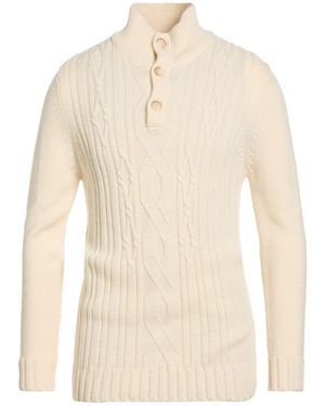 OVER/D Sweater Acrylic, Wool - Natural