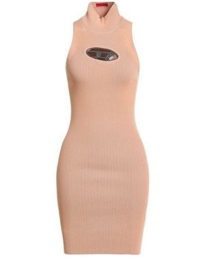 DIESEL Mini Dresses - Natural