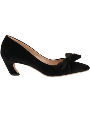 Chloé Court Shoes Textile Fibres - Black