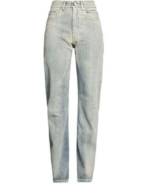 Rick Owens Jeans Cotton - Grey
