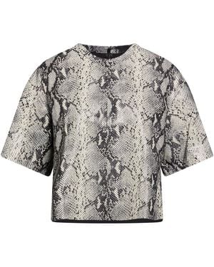 AllSaints Top Goat Skin - Grey