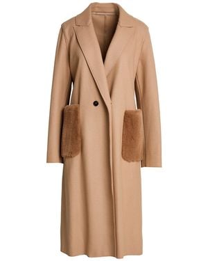 Marella Coat Wool, Polyamide - Natural
