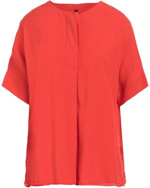 Manila Grace Top Viscose - Red