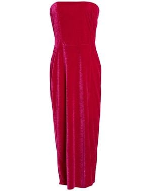 Reformation Vestido Midi - Rojo