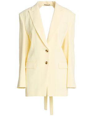 BOSS Blazer Acetate, Viscose - Natural