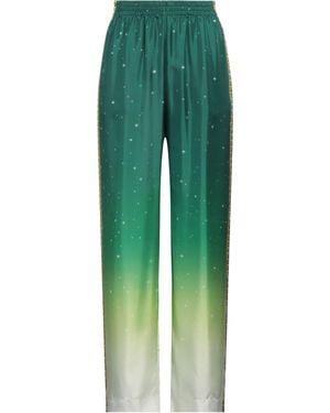 CASABLANCA Trousers Silk - Green
