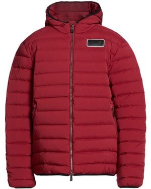 EA7 Puffer Polyester, Elastane - Red