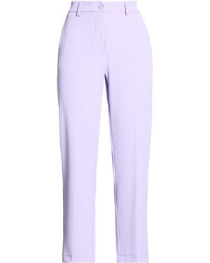 Please Lilac Pants Polyester, Elastane - Purple