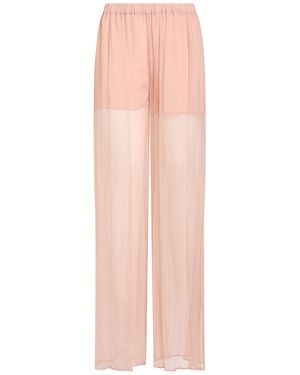 Amen Trousers Silk - Pink