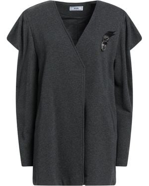 Jijil Overcoat & Trench Coat - Black