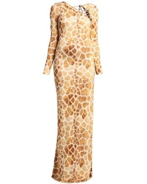 Elisabetta Franchi Vestito Lungo - Metallizzato
