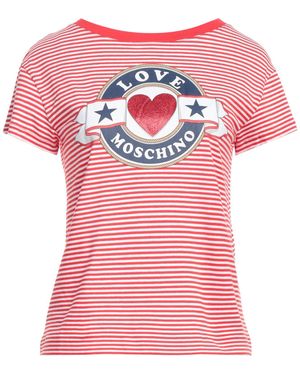 Love Moschino T-Shirt Cotton, Elastane - Pink