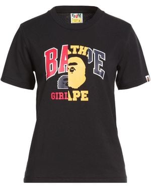 A Bathing Ape T-Shirts - Black