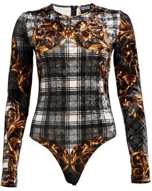 Versace Jeans Couture Bodysuit Polyester, Elastane - Black