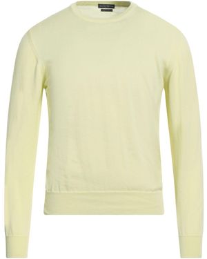 Ballantyne Jumper Cotton - Yellow