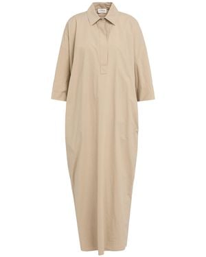 P.A.R.O.S.H. P.A.R.O..H. Maxi Dress Cotton - Natural