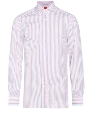 Isaia Shirt Cotton - White
