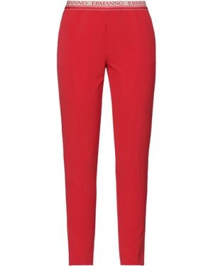 ERMANNO FIRENZE Trouser - Red