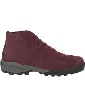 SCARPA Mojito City Mid Ankle Boots Leather - Purple