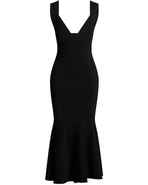 Roland Mouret Midi Dress - Black