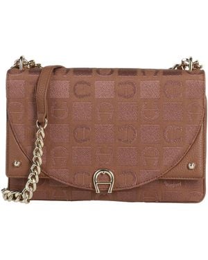 Aigner Bolso Con Bandolera - Marrón