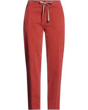PT Torino Pants Modal, Cotton, Elastane - Red