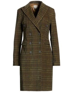 Kiltie Military Coat Cotton, Elastane - Green