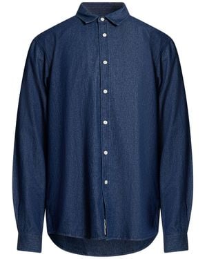 Kestin Denim Shirt Cotton - Blue