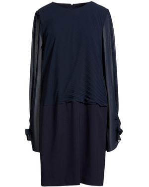 Clips Midi Dress Polyester, Elastane - Blue
