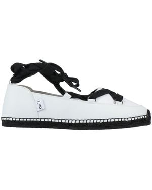F_WD Espadrilles - White