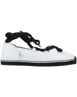 F_WD Espadrilles - White