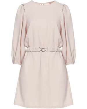 Kontatto Mini Dress Polyester, Elastane - Natural