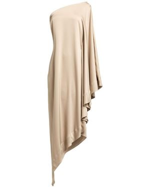 Alexandre Vauthier Midi Dress Acetate, Polyester - Natural