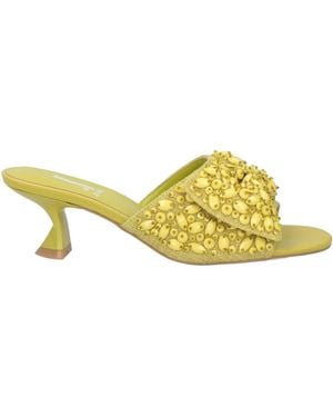 Jeannot Sandals - Yellow