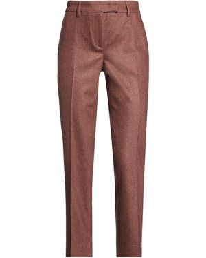 EUGHENES Pants Wool, Cashmere, Elastane - Red
