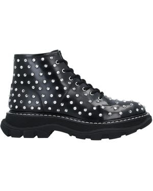 McQueen Ankle Boots - Black